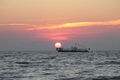 Закат на Азовском море