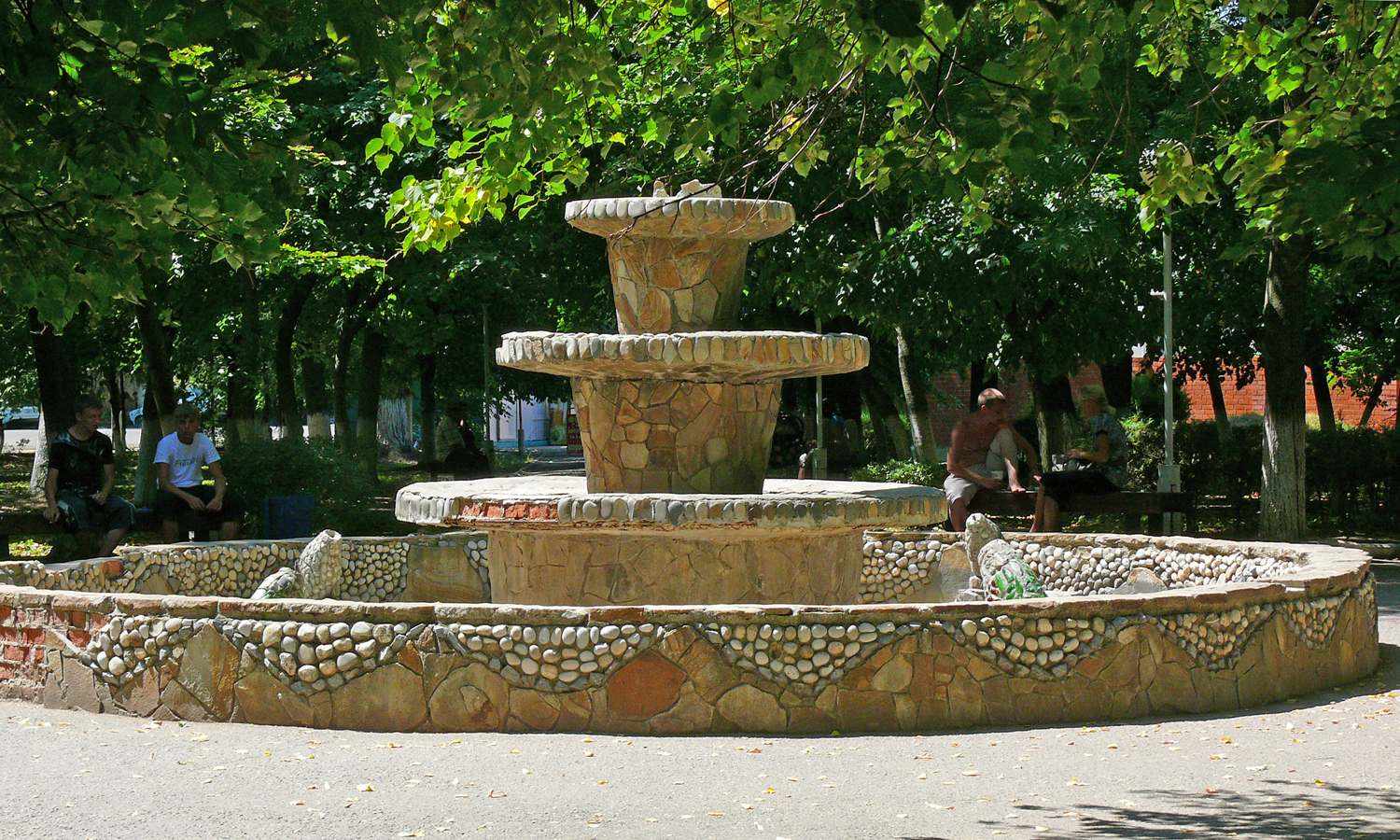 фонтан в сквере им. Ленина