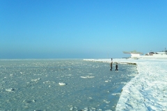 Море зимой